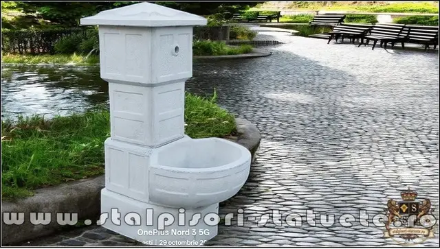 Cismea apa curenta, din beton, model C1.