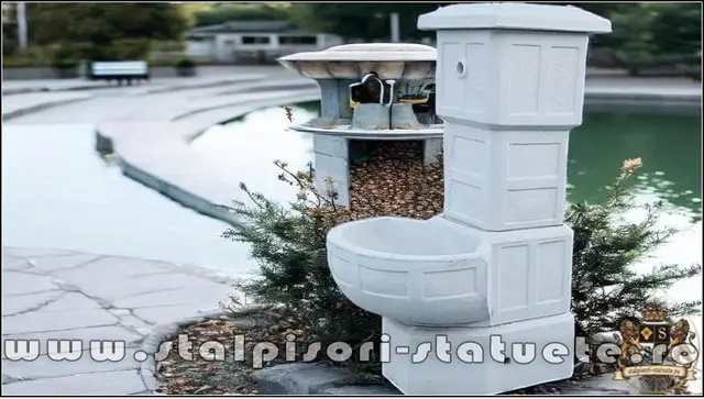 Cismea apa curenta, din beton, model C1.