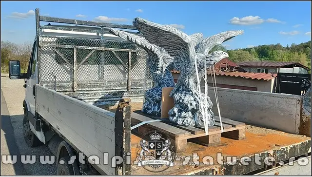Ornamente de gradina din beton la domiciliu.
