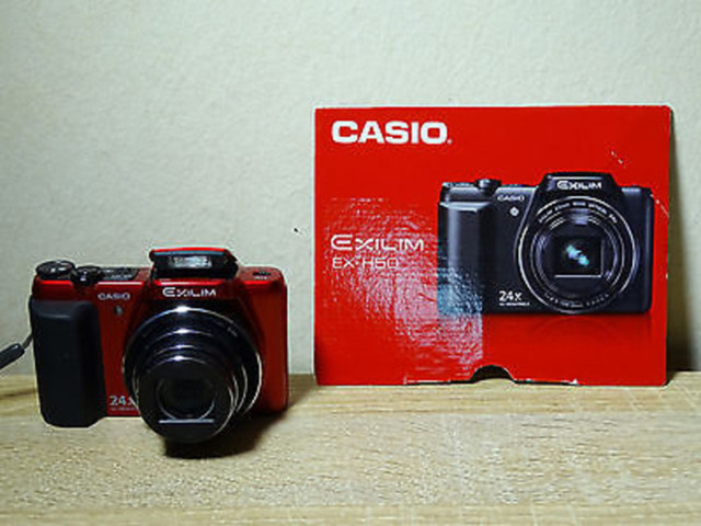 Foto digital 16MP Casio Exilim EX-H50 red / rosu - Imagine 1
