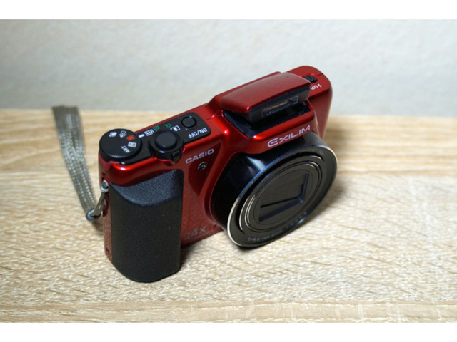 Foto digital 16MP Casio Exilim EX-H50 red / rosu - Imagine 2