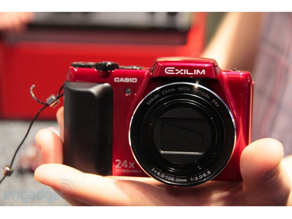 Foto digital 16MP Casio Exilim EX-H50 red / rosu - 6