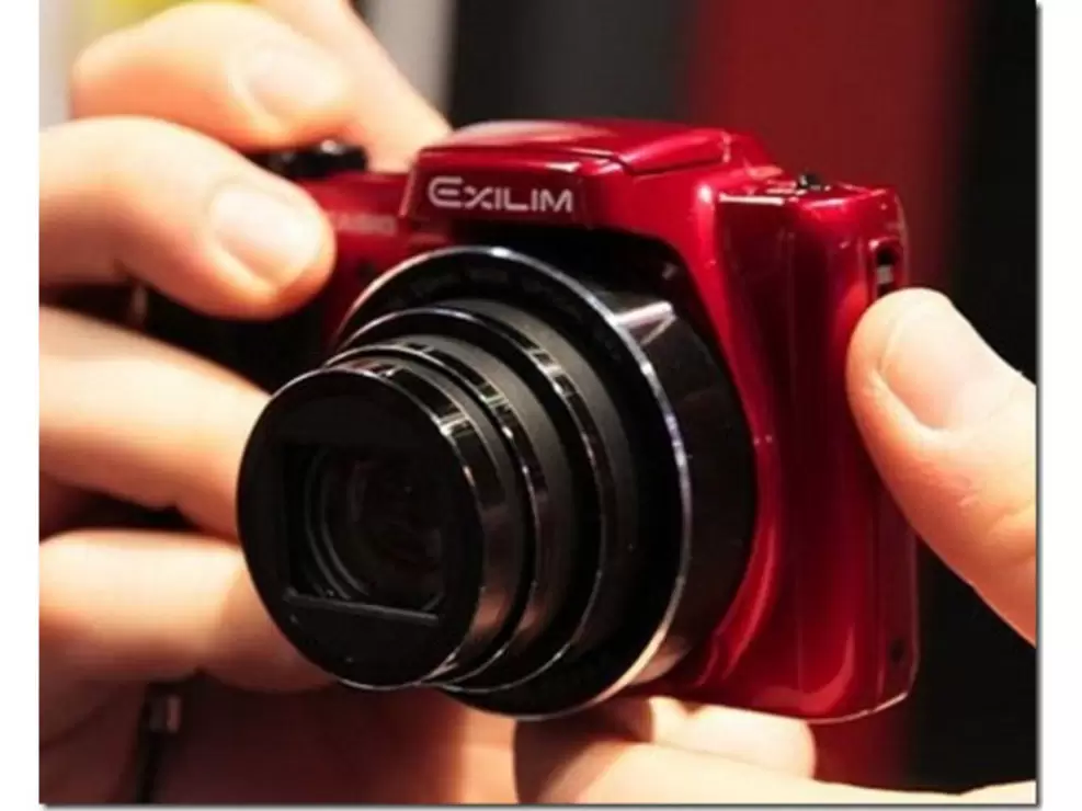 Foto digital 16MP Casio Exilim EX-H50 red / rosu - 8