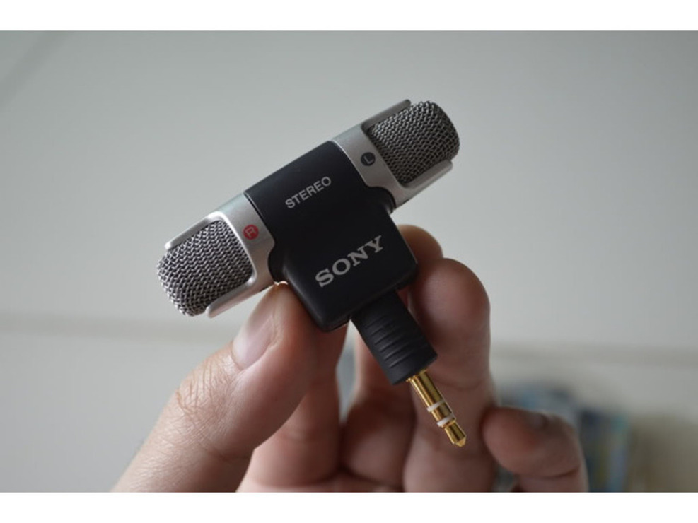 Microfon stereo SONY ECM-DS70P aurit dublu canal - 3