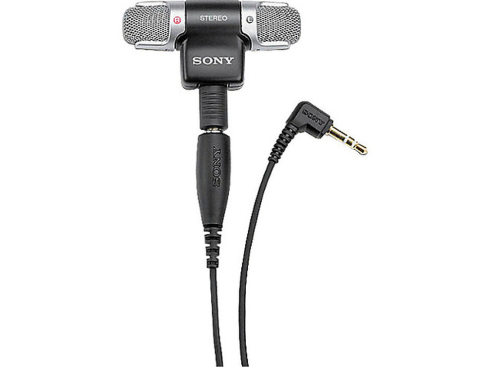 Microfon stereo SONY ECM-DS70P aurit dublu canal - 6