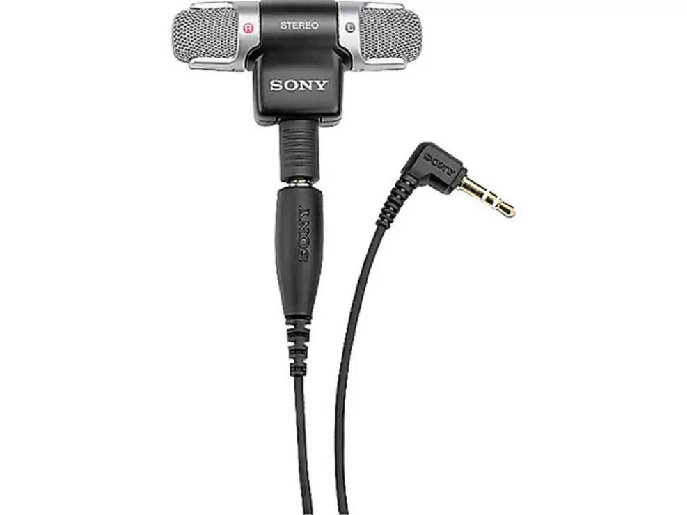 Microfon stereo SONY ECM-DS70P aurit dublu canal - 5