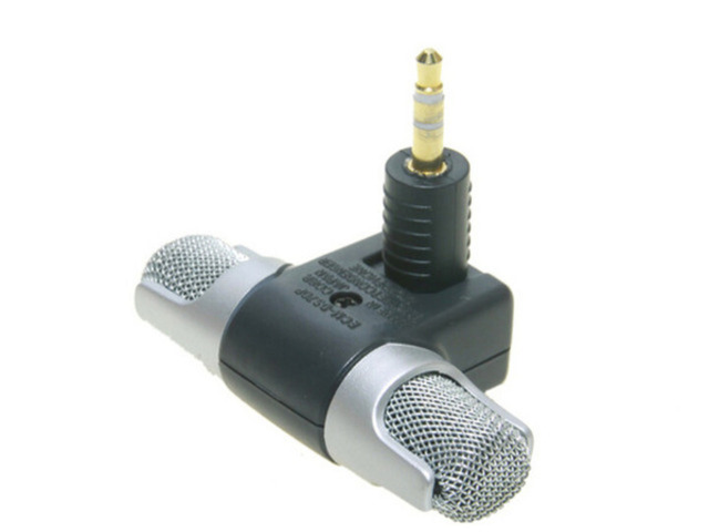 Microfon stereo SONY ECM-DS70P aurit dublu canal - Imagine 9