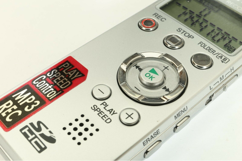 SANYO ICR-FP600D reportofoane digitale japoneze cutie 12 luni garantie - 1
