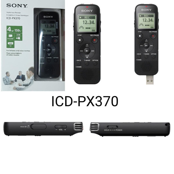 La cutie reportofon profesional SONY ICD-PX370 cu 12 luni garantie - 6