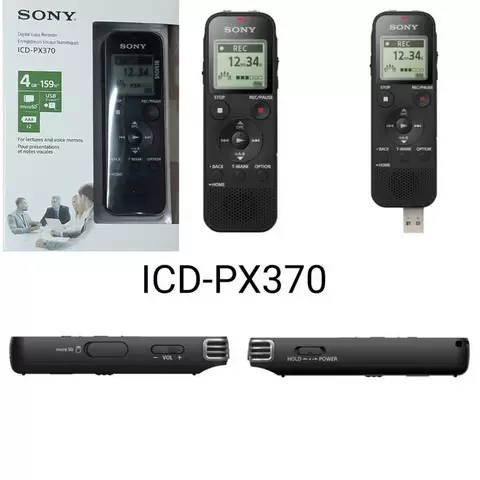 La cutie reportofon profesional SONY ICD-PX370 cu 12 luni garantie
