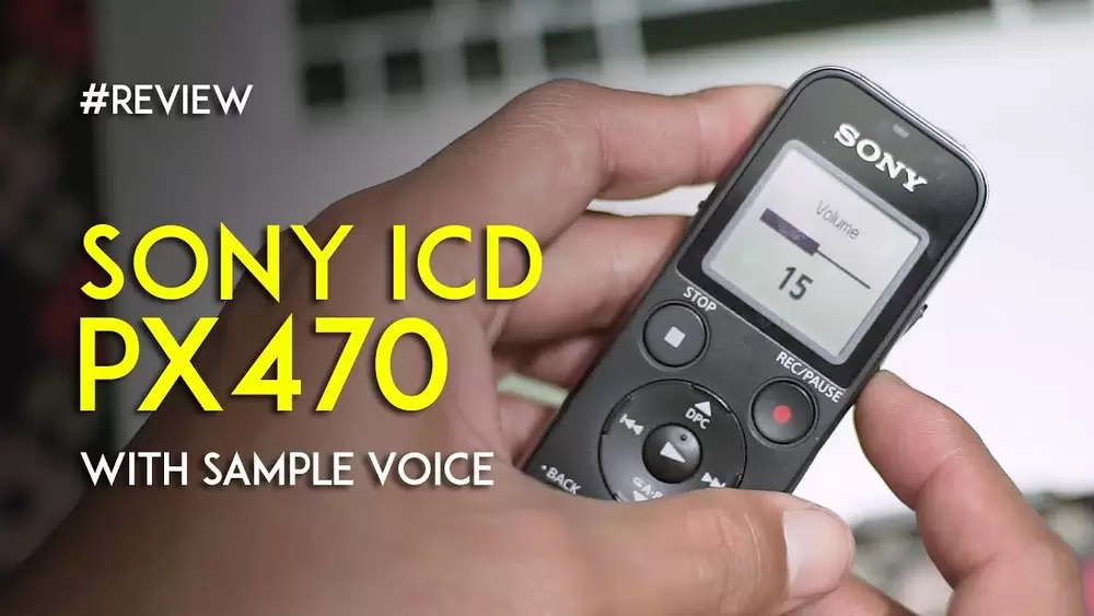 La cutie sigilat SONY ICD-PX470 reportofon profesional stereo - 4