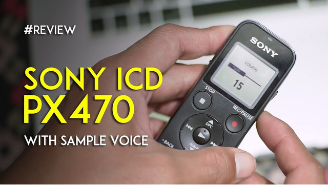 La cutie sigilat SONY ICD-PX470 reportofon profesional stereo - Imagine 5