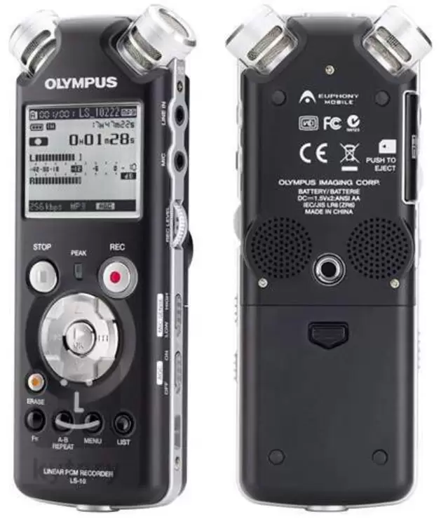 OLYMPUS LS-10 mic studio de inregistrare de buzunar, cu proba si test - 5