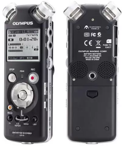 OLYMPUS LS-10 mic studio de inregistrare de buzunar, cu proba si test