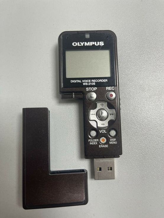 OLYMPUS WS-210 stereo mahon reportofon digital de buzunar proba test - 1