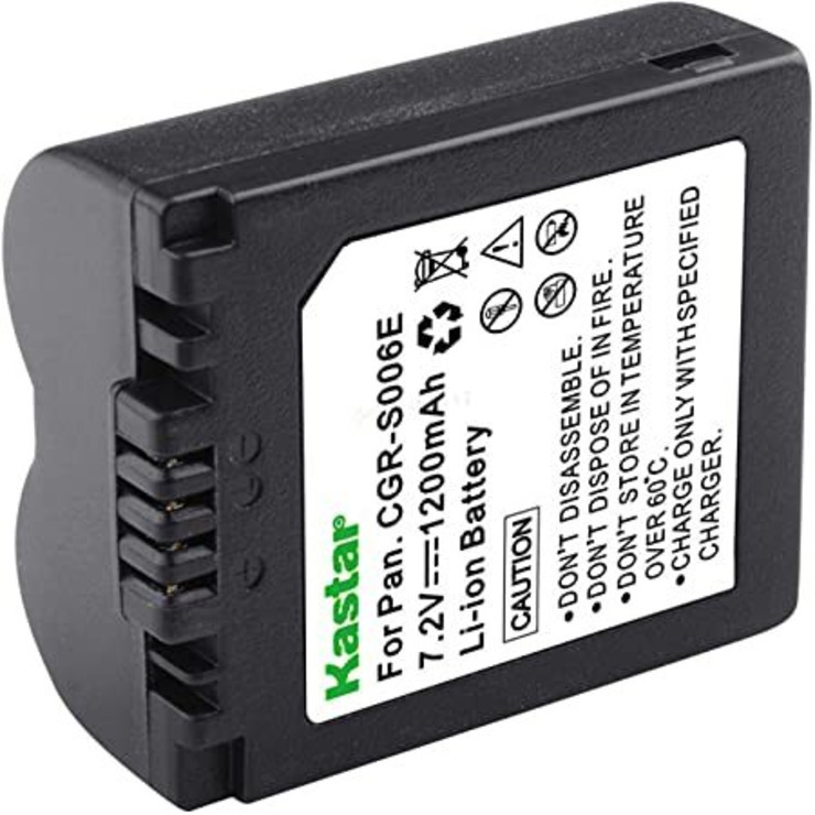 Baterie Li-Ion Powery Germany replace DMW-BMA7, CGR-S006 710 mAh 7.2V - 3