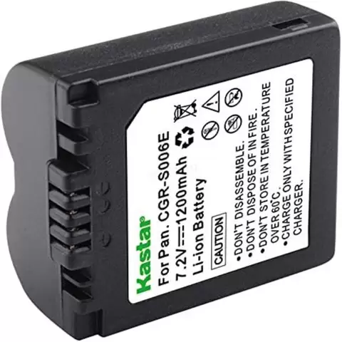 Baterie Li-Ion Powery Germany replace DMW-BMA7, CGR-S006 710 mAh 7.2V