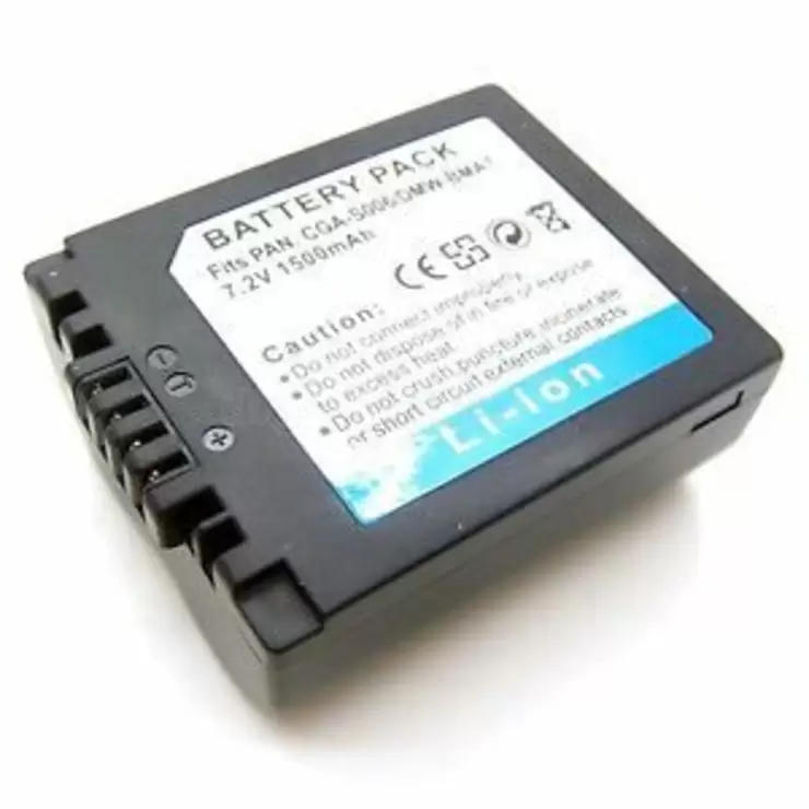 Baterie Li-Ion Powery Germany replace DMW-BMA7, CGR-S006 710 mAh 7.2V - 4
