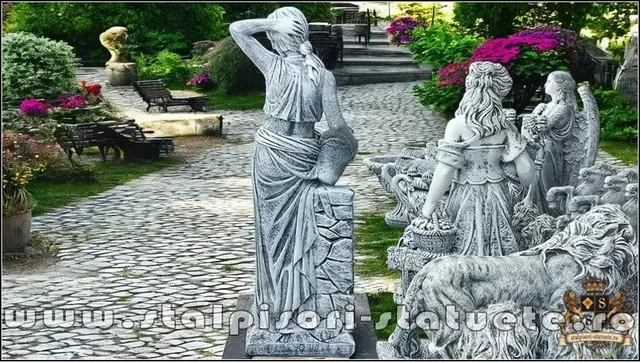 Statueta tarancuta la cismea, gri, model S51.