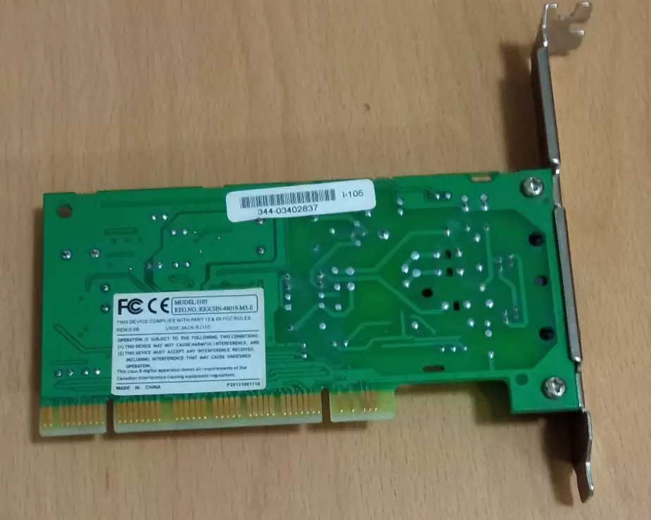 Vand Placa Modem Fax PCI Conexant hsfi CX11252-11 - 4