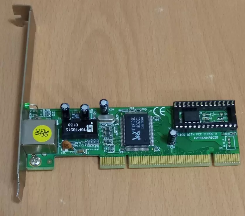 Vand Placa Retea PCI 10/100 REALTEK Chipset RTL8139C RJ45 GEMBIRD. - 1