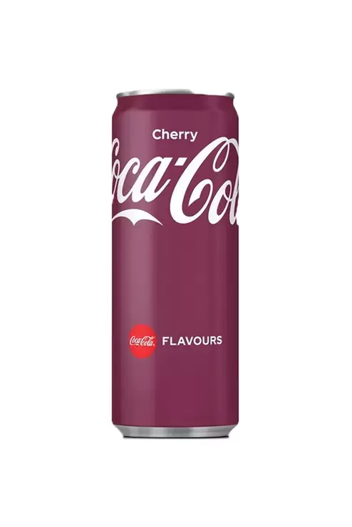 Coca Cola Cherry import Olanda, 330 ml, doza - 1