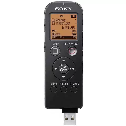 Reportofon stereo profesional SONY ICD-UX522 husa