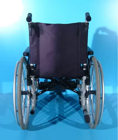 Scaun cu rotile din aluminiu Mobilex  sezut 44 cm