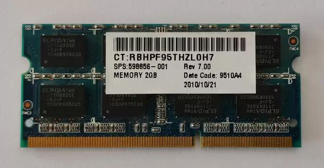 Ram DDR3 2GB Elpida pentru laptop