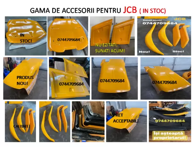 Piese buldoexcavator jcb