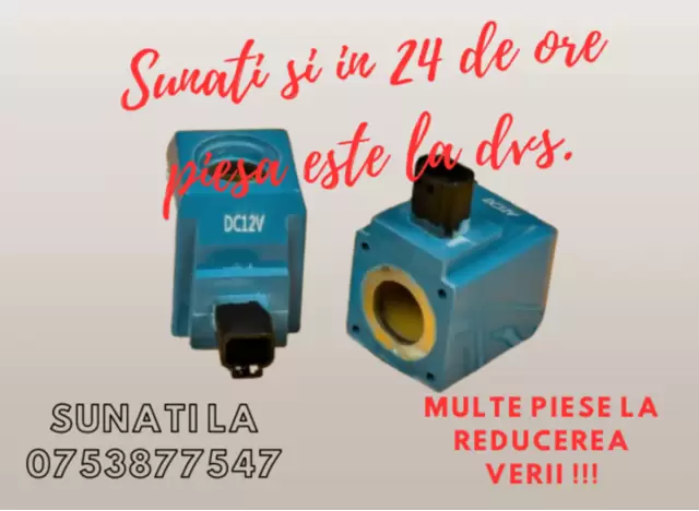 Electrovalve de calitate pentru jcb