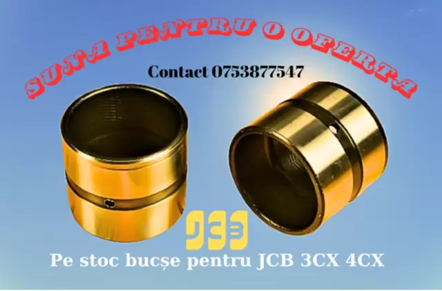 Bucse de calitate excelenta pentru JCB 3CX 4CX