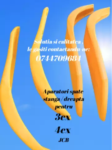 Piese jcb capote aripi aparatori tampon capota