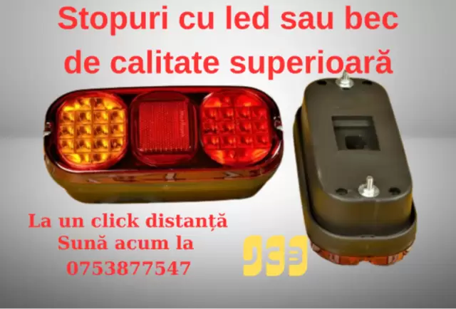 Stopuri si girofare pentru utilaje in STOC !!!