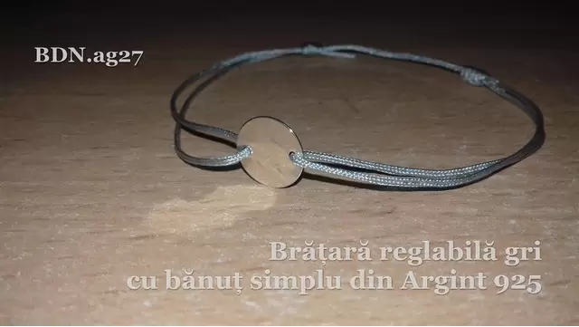 Bratari reglabile cu link din argint Ag.925