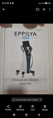 Aparat de epilat laser EPPILYA PRO (NOU)