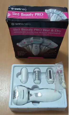 Vand Aparat Wellneo 5 in 1 Beauty Pro Wet&Dry,Nou.