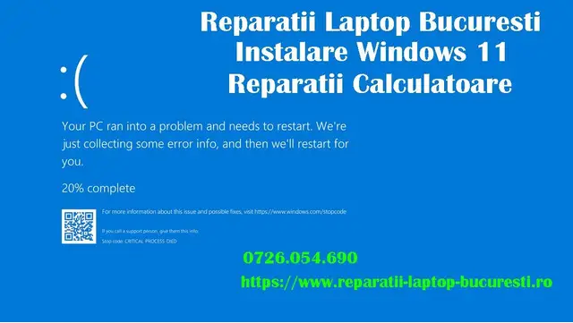 Reparatii laptop – Service PC Instalare windows