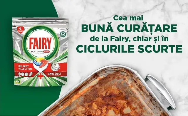 Fairy Platinum Plus capsule, 88 bucati