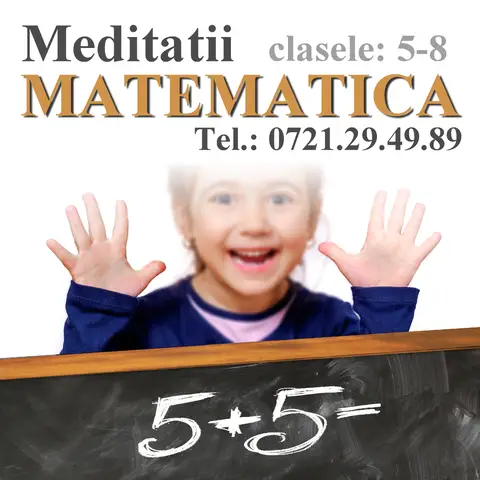 Meditatii Matematica Pitesti, clasele 5-8