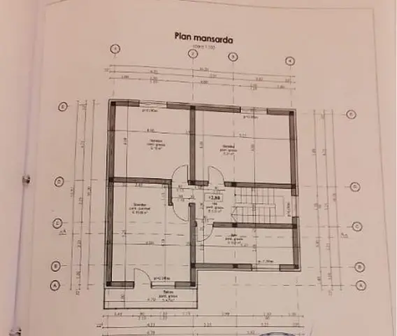 Vila in Bucium Barnova cu 850 m² teren la asfalt.