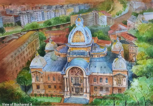 Tablouri picturi cu Bucurestiul