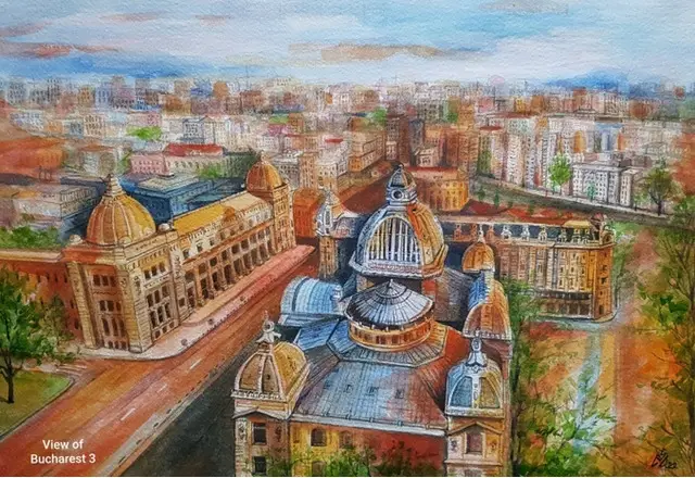 Tablouri picturi cu Bucurestiul