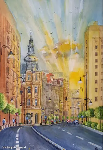 Tablouri picturi cu Bucurestiul