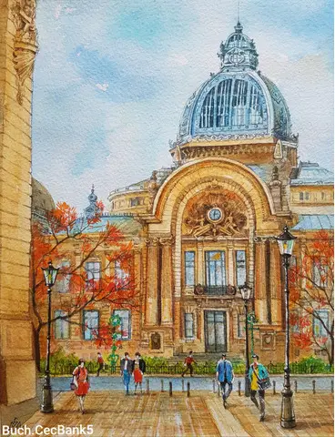 Tablouri picturi cu Bucurestiul