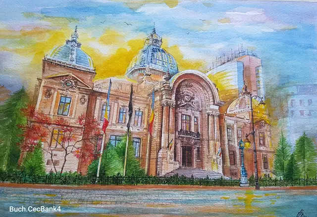 Tablouri picturi cu Bucurestiul
