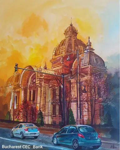 Tablouri picturi cu Bucurestiul