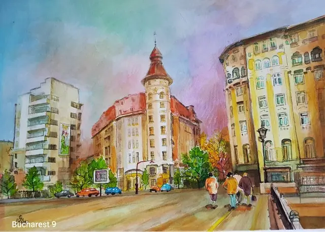Tablouri picturi cu Bucurestiul