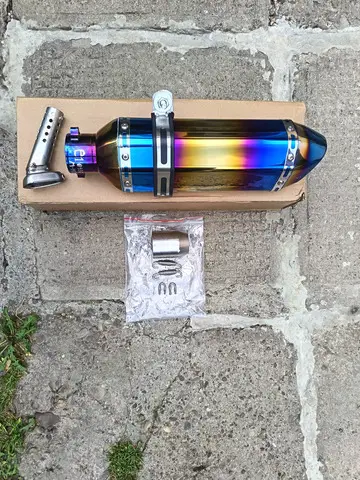 Toba SPORT MOTO / ATV / AKRAPOVIC BLUE FLAME ! NOU