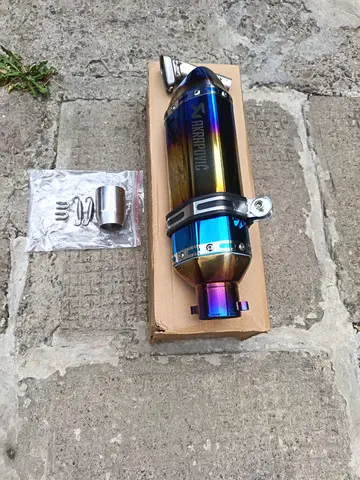Toba SPORT MOTO / ATV / AKRAPOVIC BLUE FLAME ! NOU